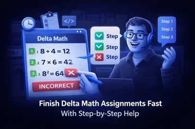 Finish Delta Math Assignments Fast With Step-by-Step Help