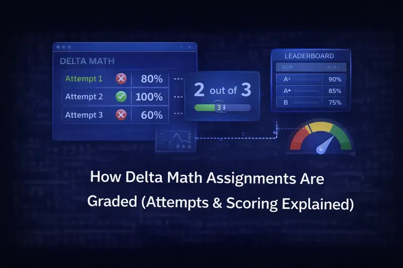 How Delta Math Assignments Are Graded (Attempts & Scoring Explained) ?