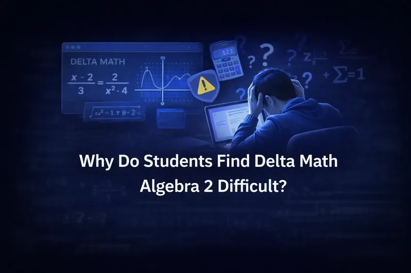 Why Do Students Find Delta Math Algebra 2 Difficult?
