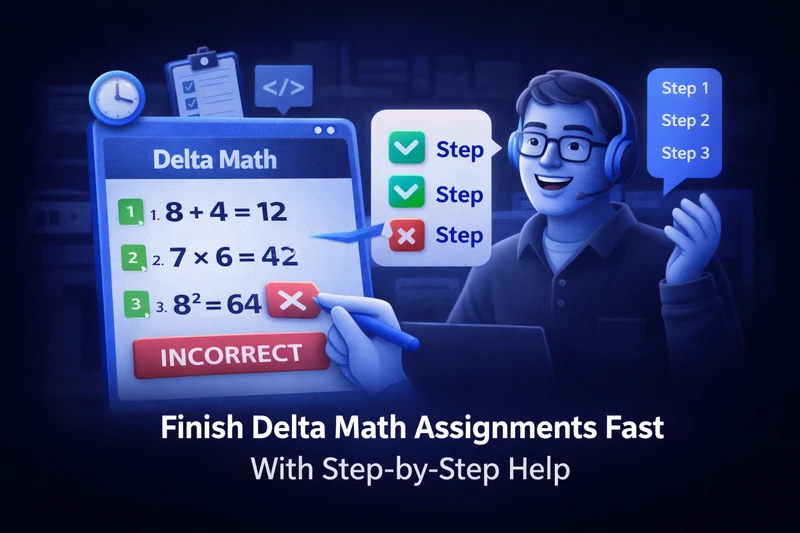 Finish Delta Math Assignments Fast With Step-by-Step Help